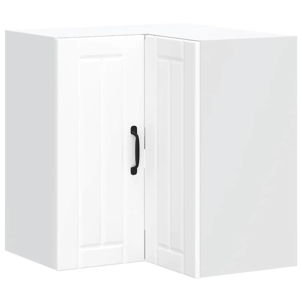 Pensile da Cucina ad Angolo Lucca Bianco in Legno Multistrato - homemem39