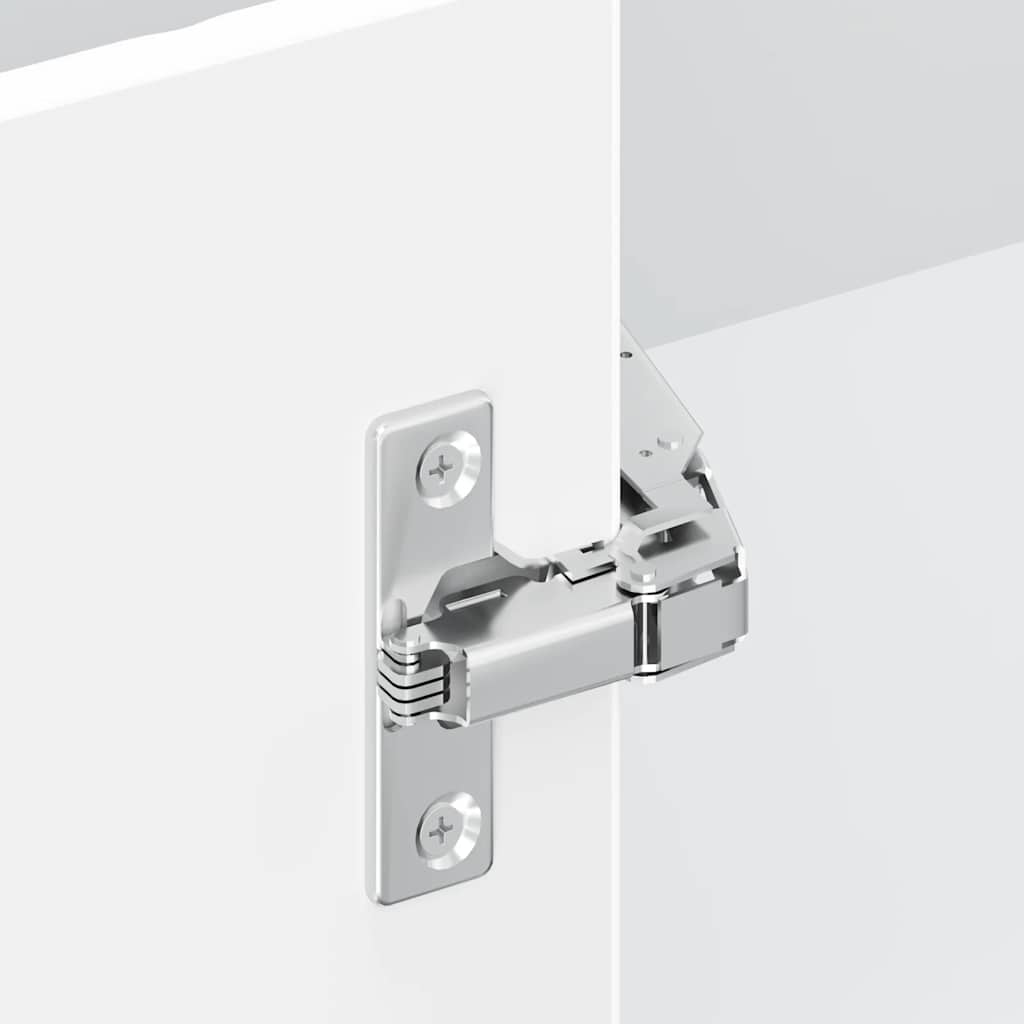 Pensile da Cucina ad Angolo Lucca Bianco in Legno Multistrato - homemem39