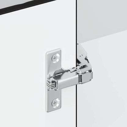 Pensile da Cucina ad Angolo Lucca Nero in Legno Multistrato - homemem39