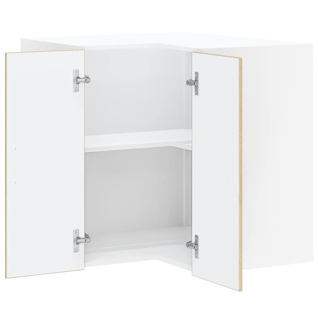 Pensile da Cucina ad Angolo Lucca Rovere Sonoma in Truciolato - homemem39