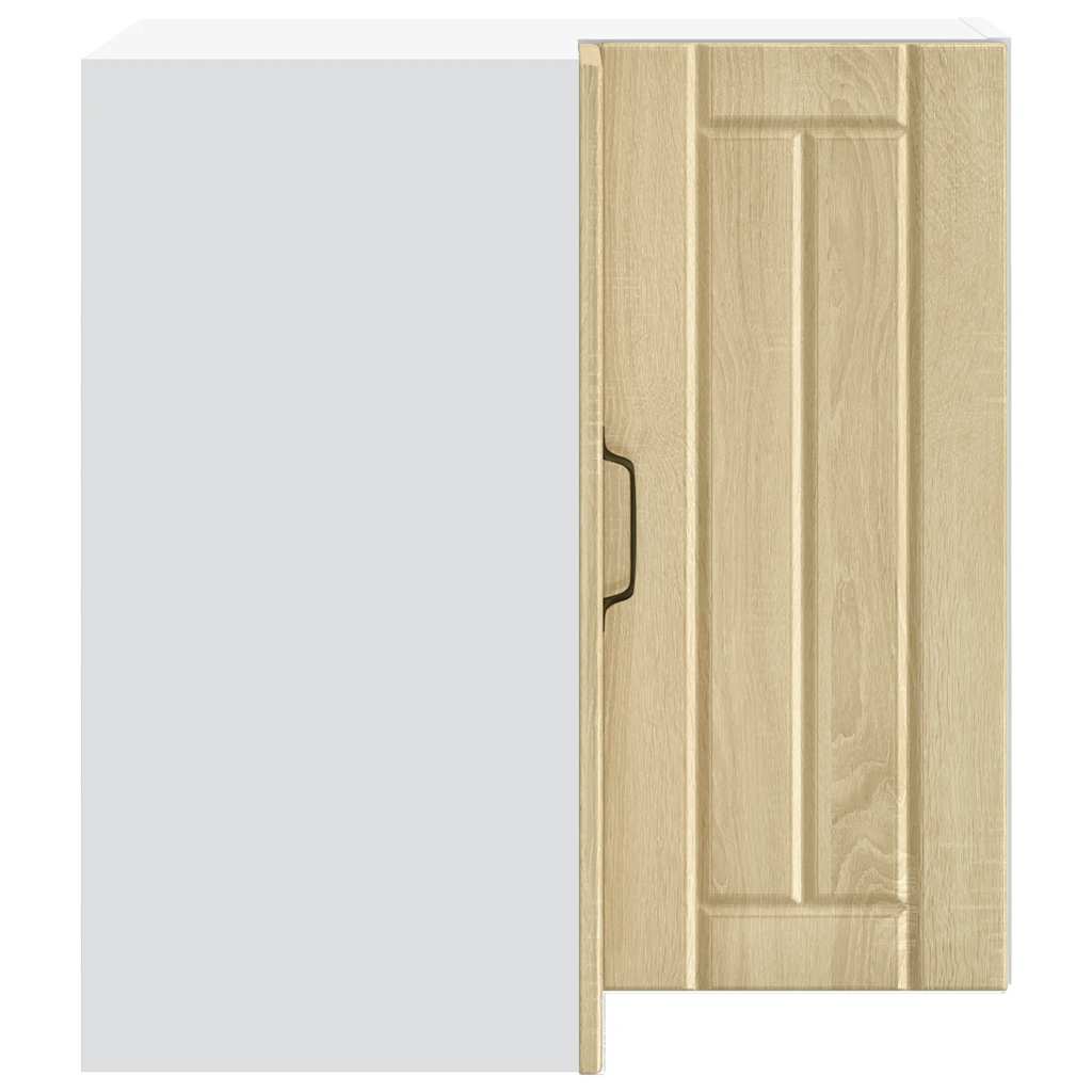 Pensile da Cucina ad Angolo Lucca Rovere Sonoma in Truciolato - homemem39