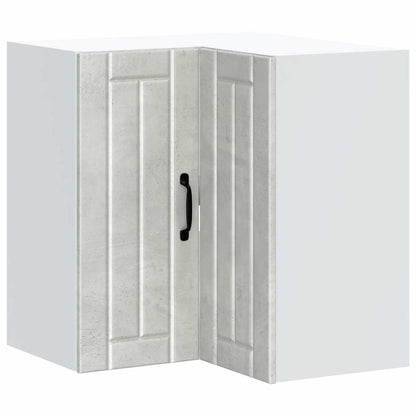 Pensile da Cucina ad Angolo Lucca Grigio Cemento in Truciolato - homemem39