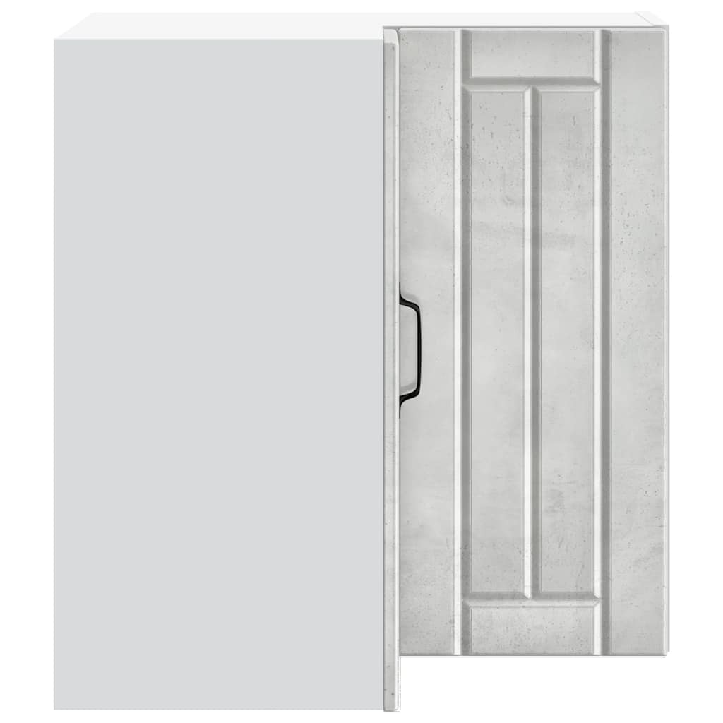 Pensile da Cucina ad Angolo Lucca Grigio Cemento in Truciolato - homemem39