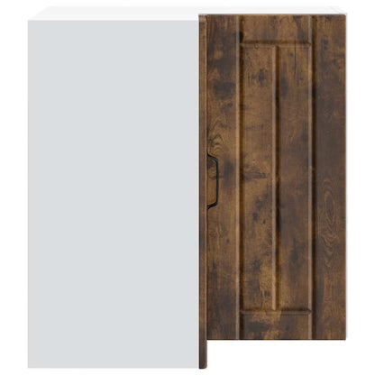 Pensile da Cucina ad Angolo Lucca Rovere Fumo Legno Multistrato - homemem39