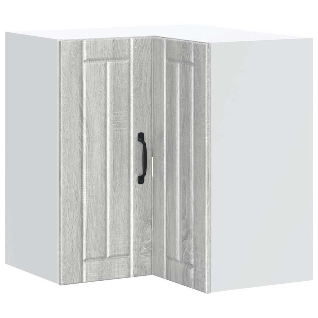 Pensile da Cucina ad Angolo Lucca Grigio Sonoma in Truciolato - homemem39