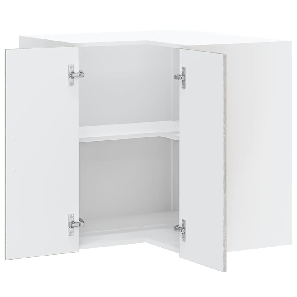 Pensile da Cucina ad Angolo Lucca Grigio Sonoma in Truciolato - homemem39