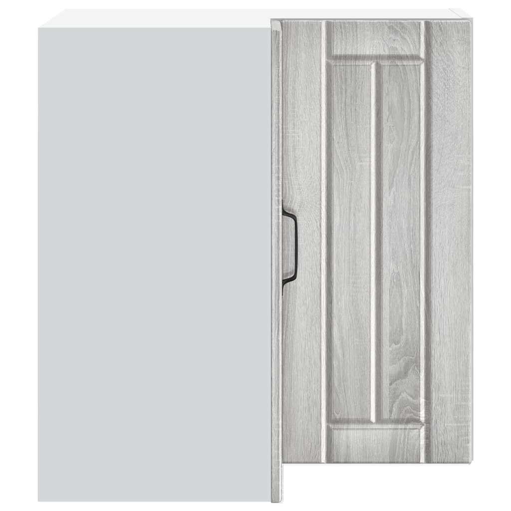 Pensile da Cucina ad Angolo Lucca Grigio Sonoma in Truciolato - homemem39