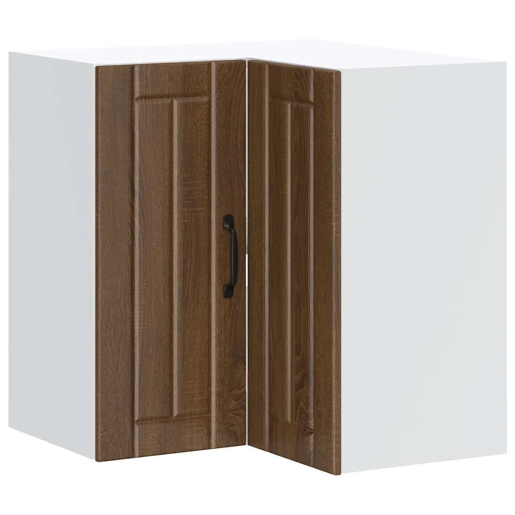 Pensile da Cucina ad Angolo Lucca Rovere Marrone in Truciolato - homemem39