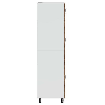 Armadio da Cucina Lucca Legno Vecchio in Legno Multistrato - homemem39