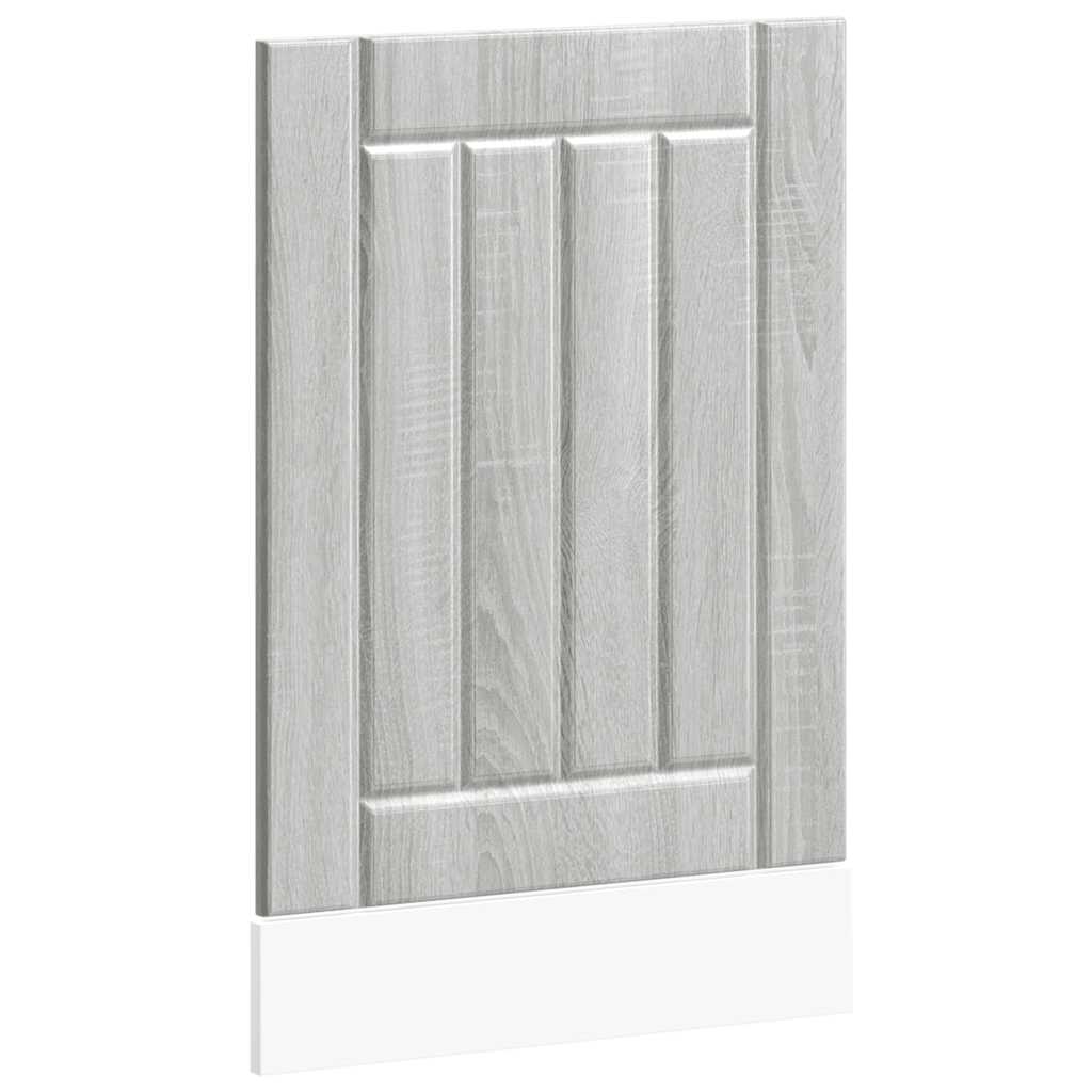 Pannello Lavastoviglie Lucca Grigio Sonoma in Legno Multistrato - homemem39