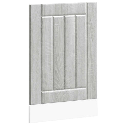 Pannello Lavastoviglie Lucca Grigio Sonoma in Legno Multistrato - homemem39