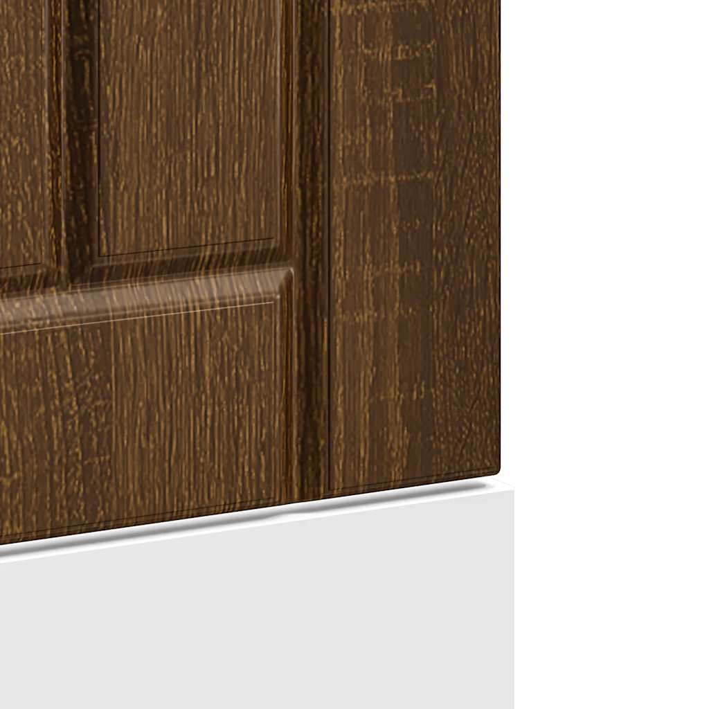 Pannello Lavastoviglie Lucca Rovere Marrone Legno Multistrato - homemem39