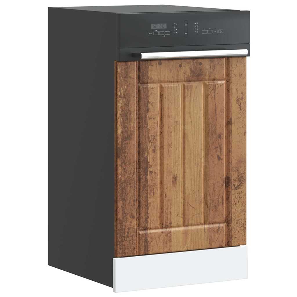 Pannello Lavastoviglie Lucca Legno Antico in Legno Multistrato - homemem39