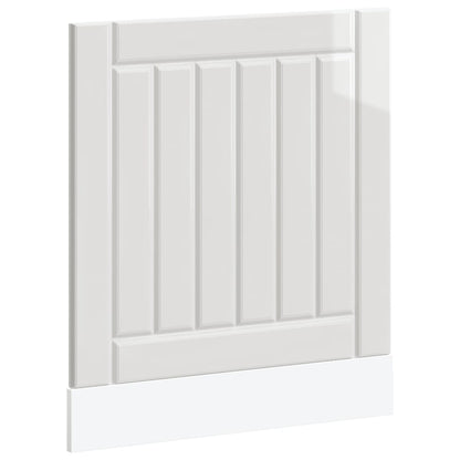 Pannello Lavastoviglie Lucca Bianco Lucido in Legno Multistrato - homemem39