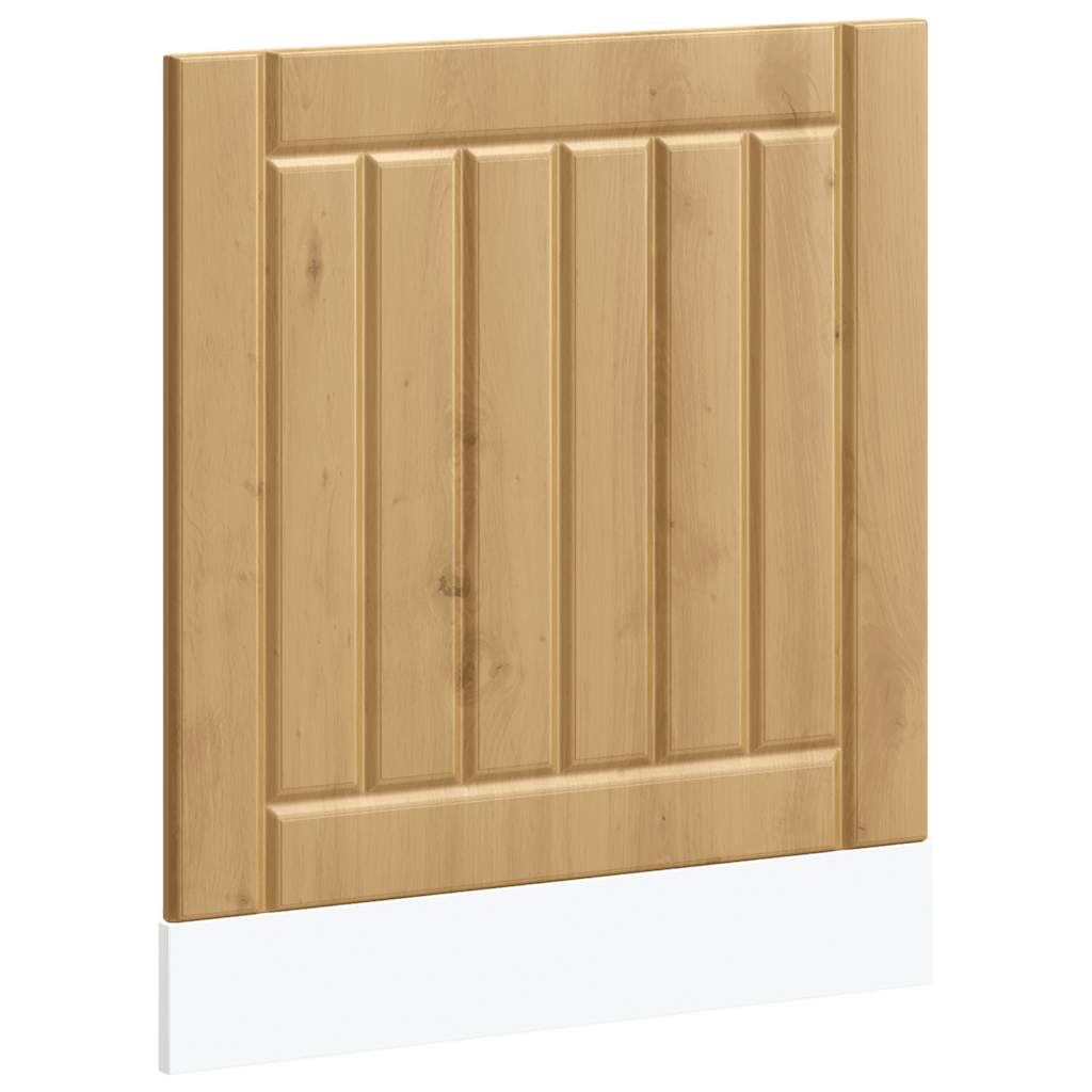 Pannello Lavastoviglie Rovere Artigianale Legno Multistrato - homemem39