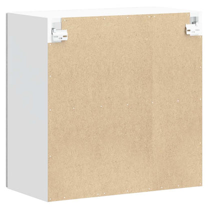 Pensile da Cucina con Porta in Vetro Lucca Grigio Sonoma - homemem39