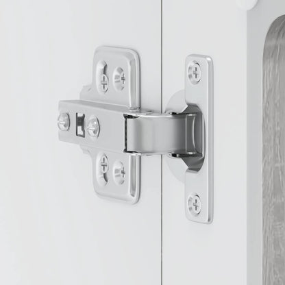 Pensile da Cucina con Porta in Vetro Lucca Grigio Sonoma - homemem39