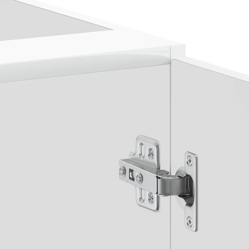 Base da Cucina Porto Bianco Lucido in Legno Multistrato - homemem39