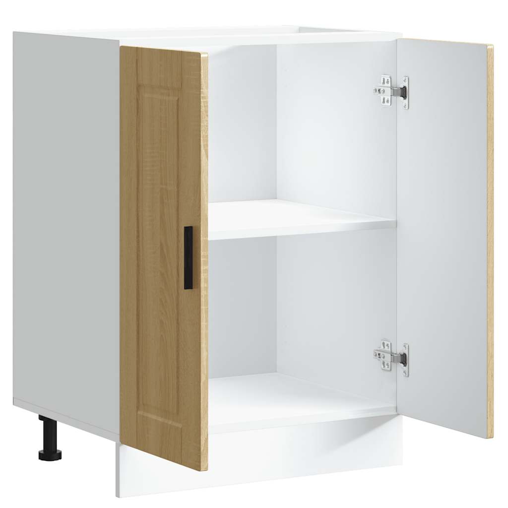 Base da Cucina Porto Rovere Sonoma in Legno Multistrato - homemem39