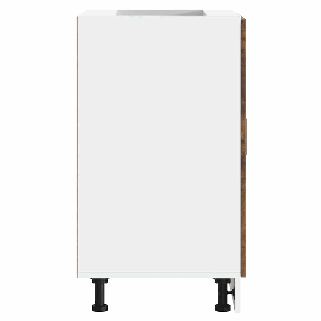 Base da Cucina Porto Rovere Fumo in Legno Multistrato - homemem39