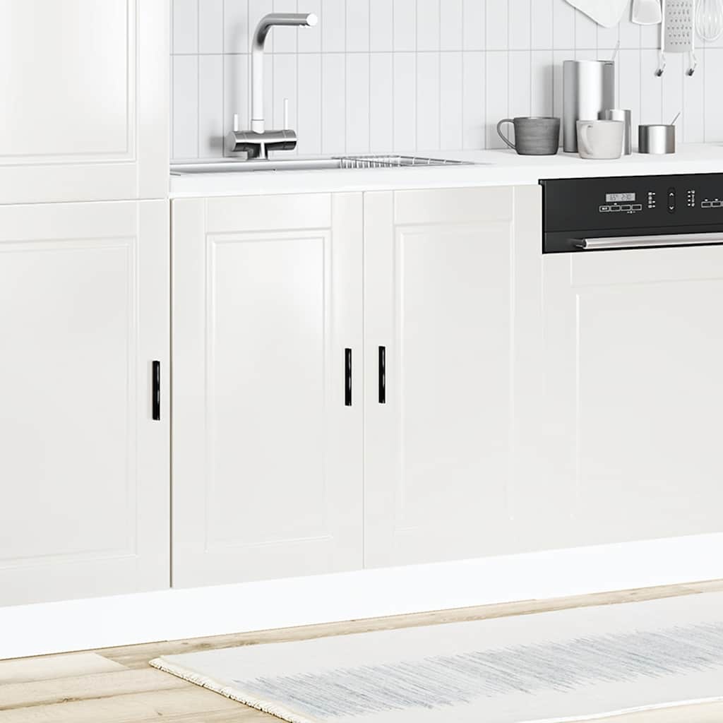 Mobile base lavello Porto Bianco Lucido 80x46x81,5cm Truciolato