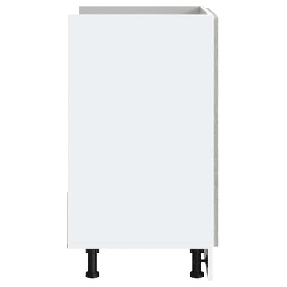 Mobile base lavello Porto Grigio Sonoma 80x46x81,5cm Truciolato - homemem39