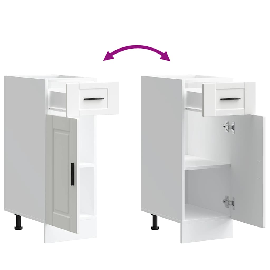 Base da Cucina Porto Bianco in Legno Multistrato - homemem39