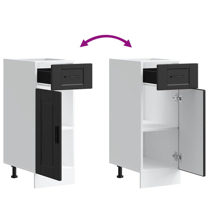 Base da Cucina Porto Nero in Legno Multistrato - homemem39