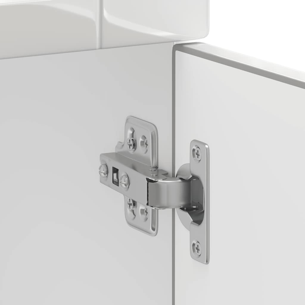 Base da Cucina Porto Bianco Lucido in Legno Multistrato - homemem39