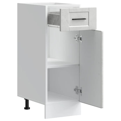 Base da Cucina Porto Grigio Cemento in Legno Multistrato - homemem39