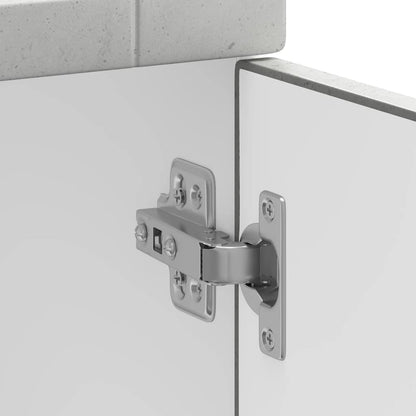 Base da Cucina Porto Grigio Cemento in Legno Multistrato - homemem39