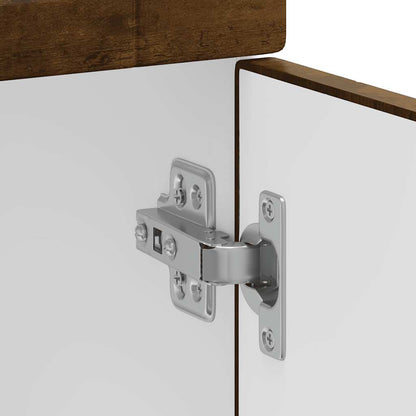 Base da Cucina Porto Rovere Fumo in Legno Multistrato - homemem39