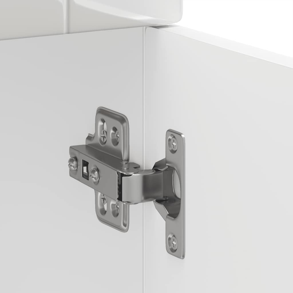 Base da Cucina Porto Bianco Lucido in Legno Multistrato - homemem39