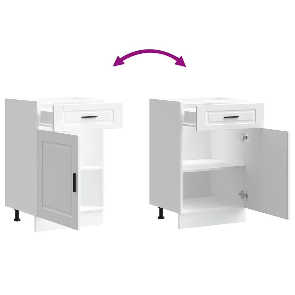 Base da Cucina Porto Bianco in Legno Multistrato - homemem39