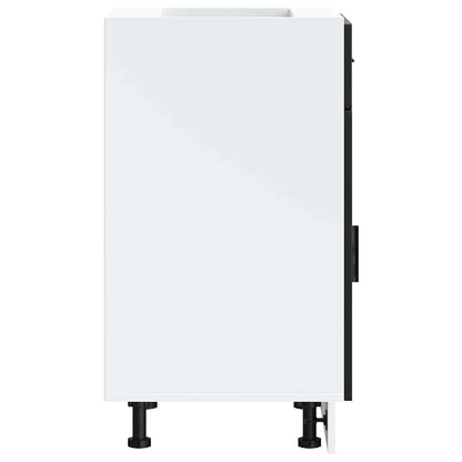 Base da Cucina Porto Nero in Legno Multistrato - homemem39