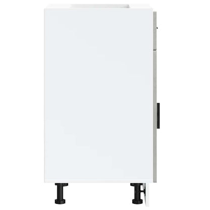 Base da Cucina Porto Grigio Cemento in Legno Multistrato - homemem39