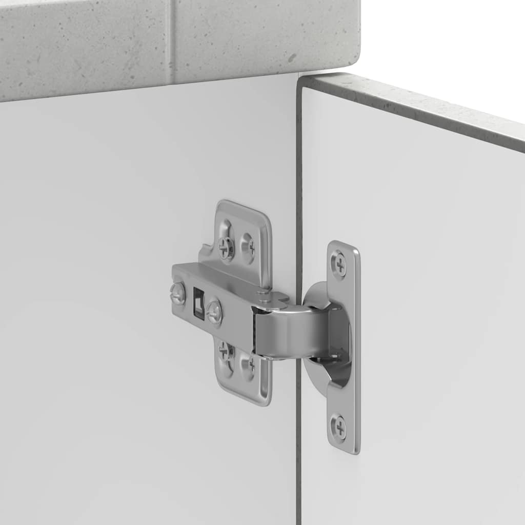 Base da Cucina Porto Grigio Cemento in Legno Multistrato - homemem39