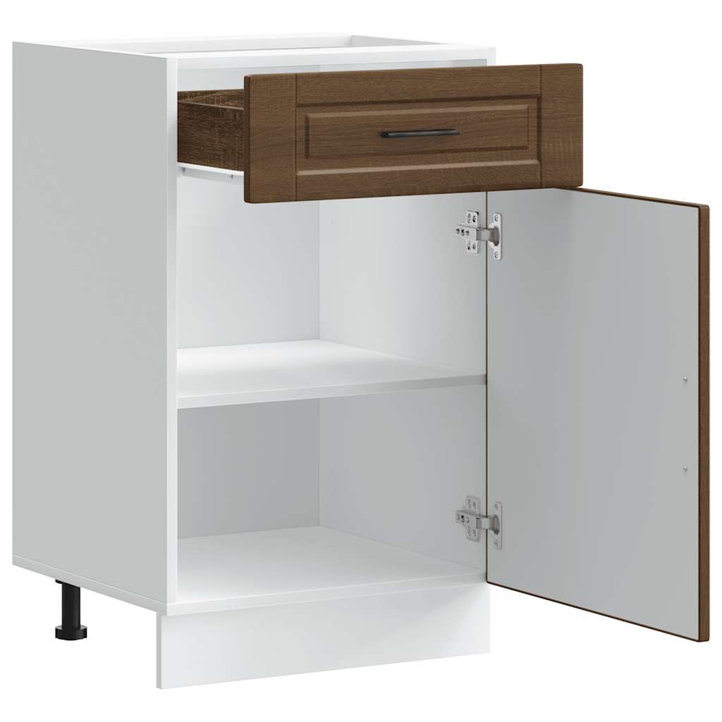 Base da Cucina Porto Rovere Marrone in Legno Multistrato - homemem39