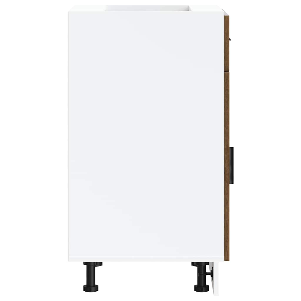 Base da Cucina Porto Rovere Marrone in Legno Multistrato - homemem39