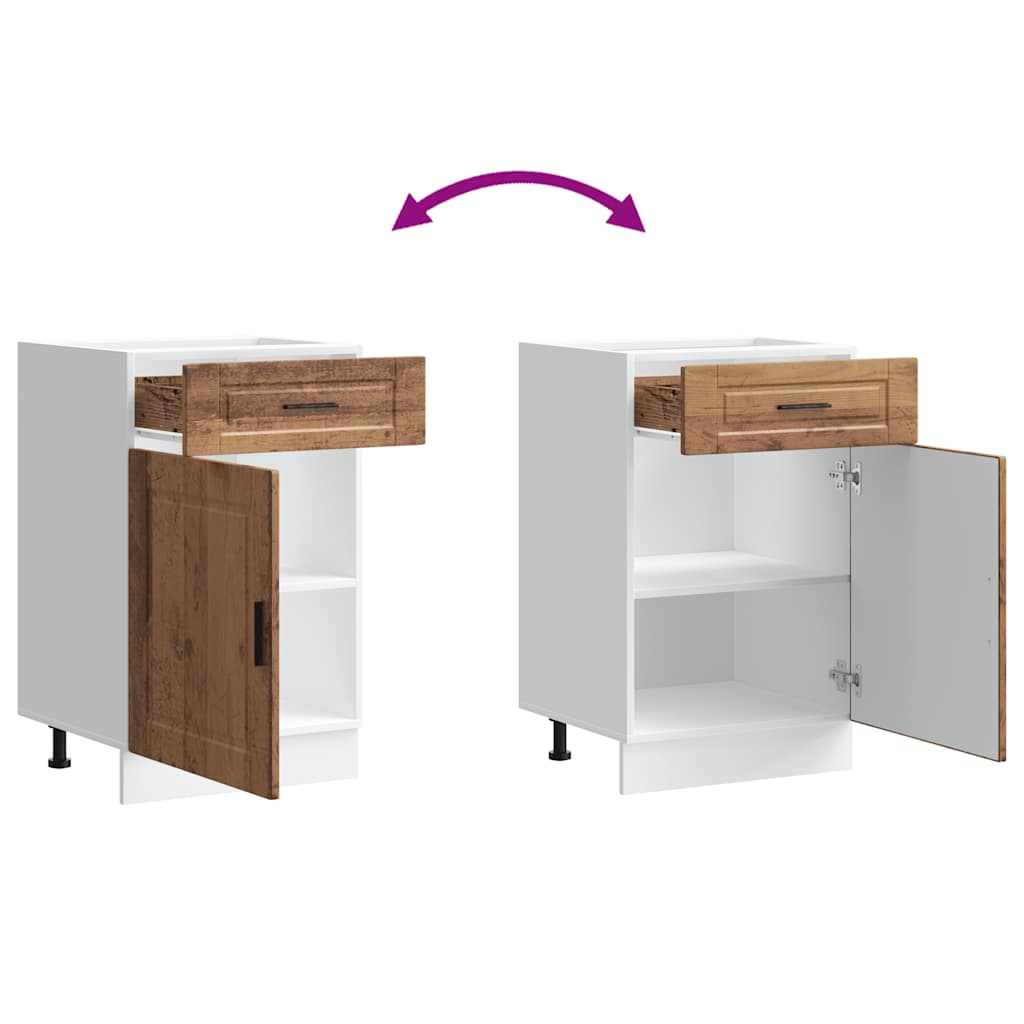 Base da Cucina Porto Legno Antico in Legno Multistrato - homemem39