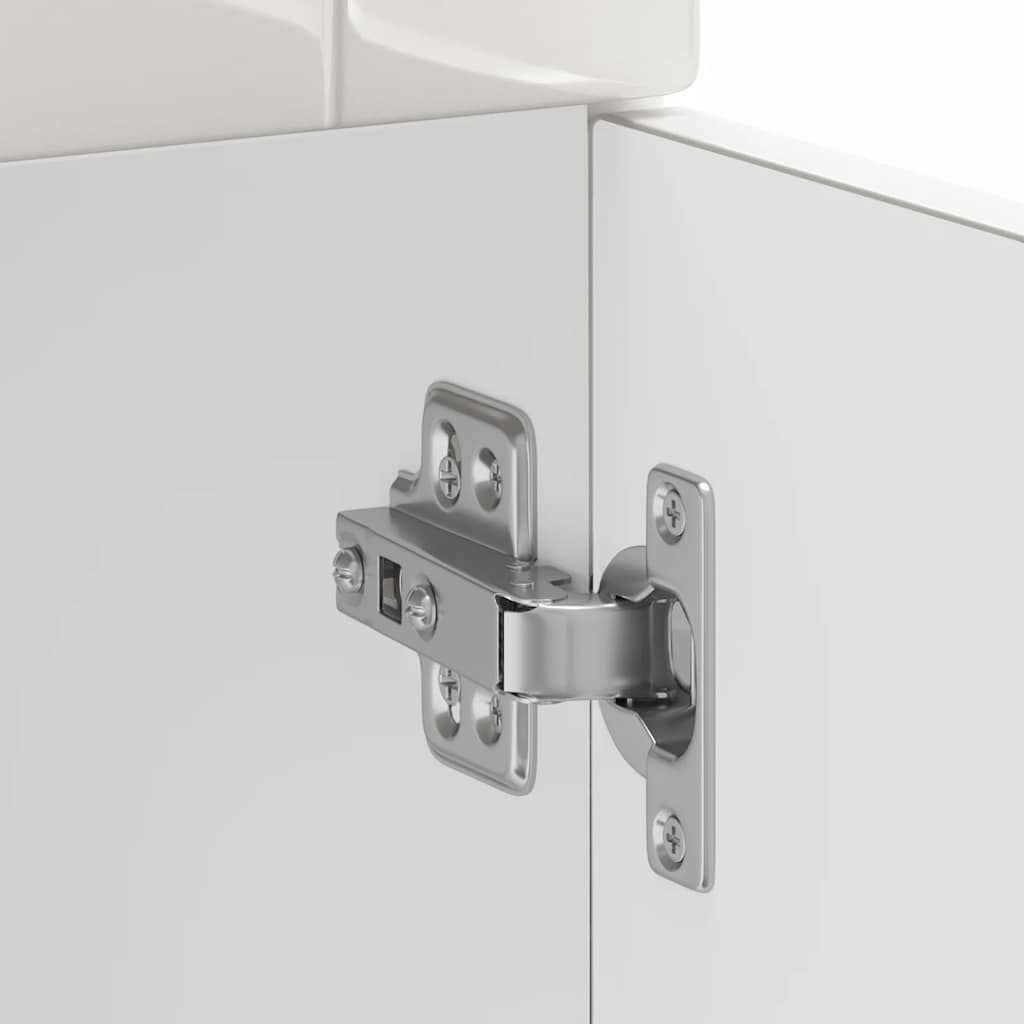 Base da Cucina Porto Bianco Lucido in Legno Multistrato - homemem39