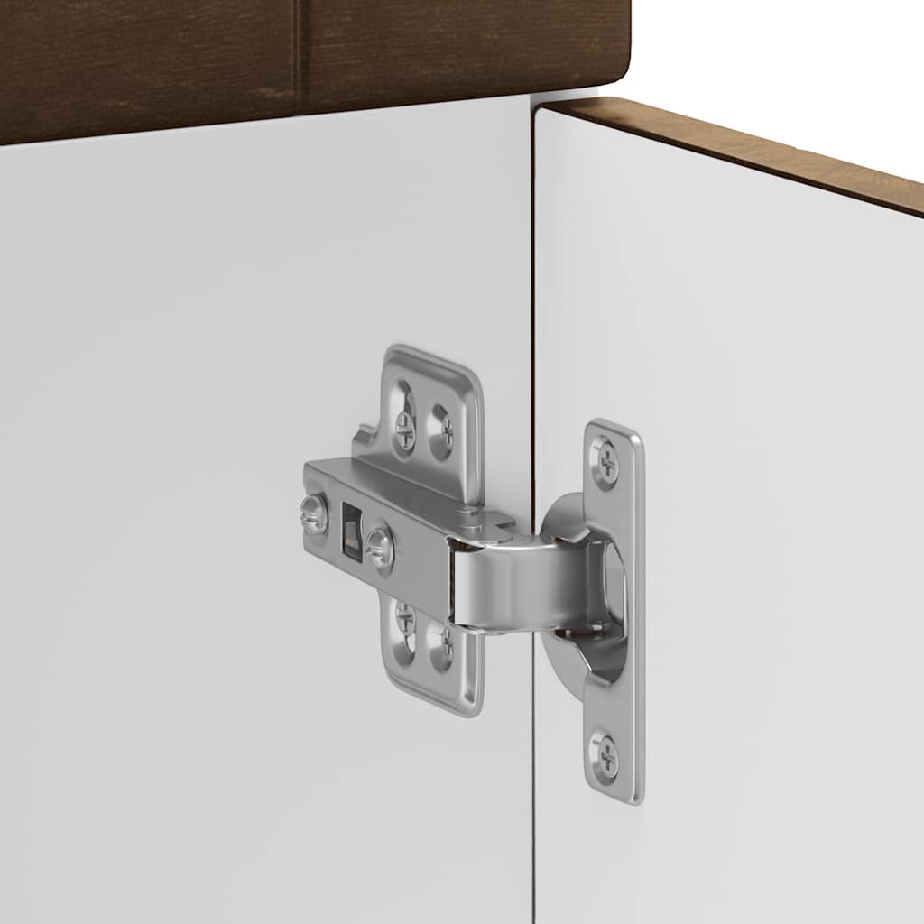 Base da Cucina Porto Rovere Fumo in Legno Multistrato - homemem39