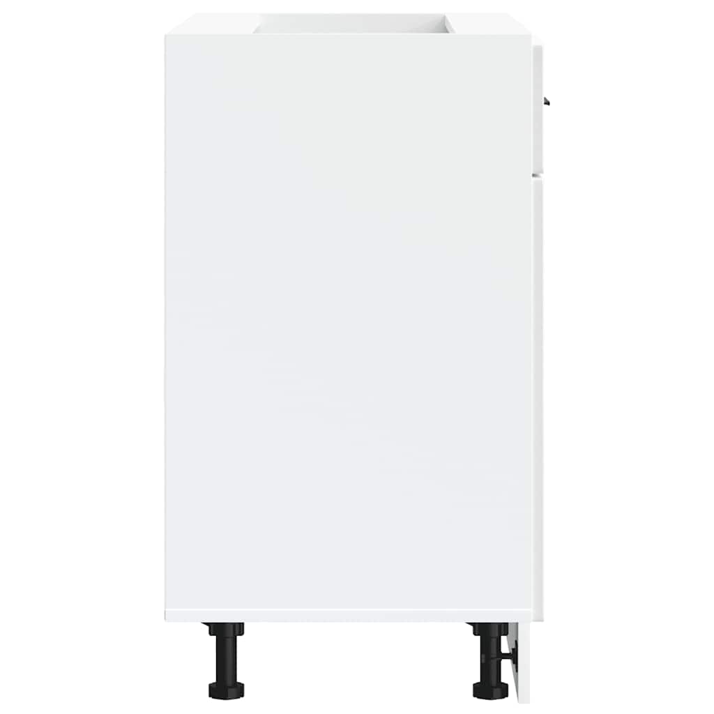 Base da Cucina Porto Bianco Lucido in Legno Multistrato - homemem39