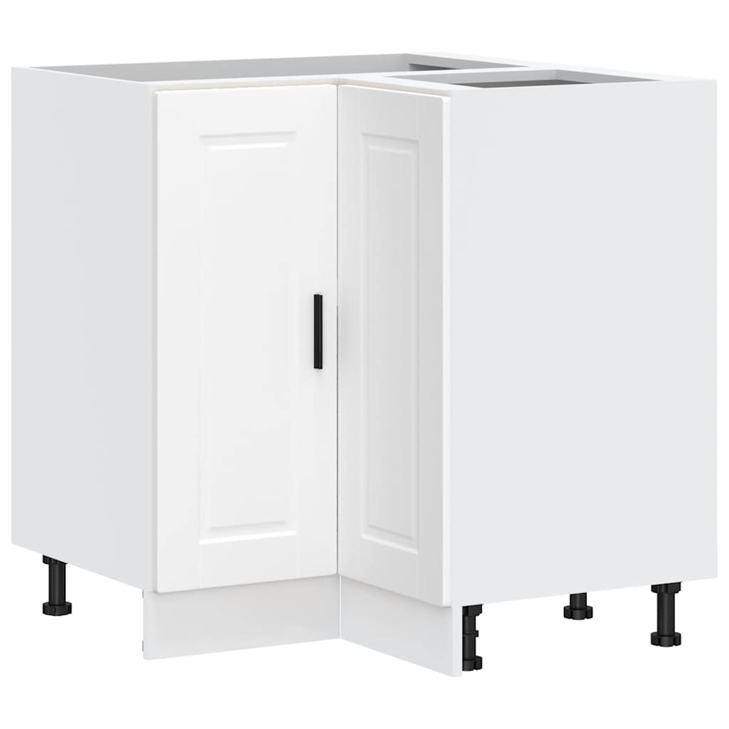 Base ad Angolo Cucina Porto Bianco in Legno Multistrato