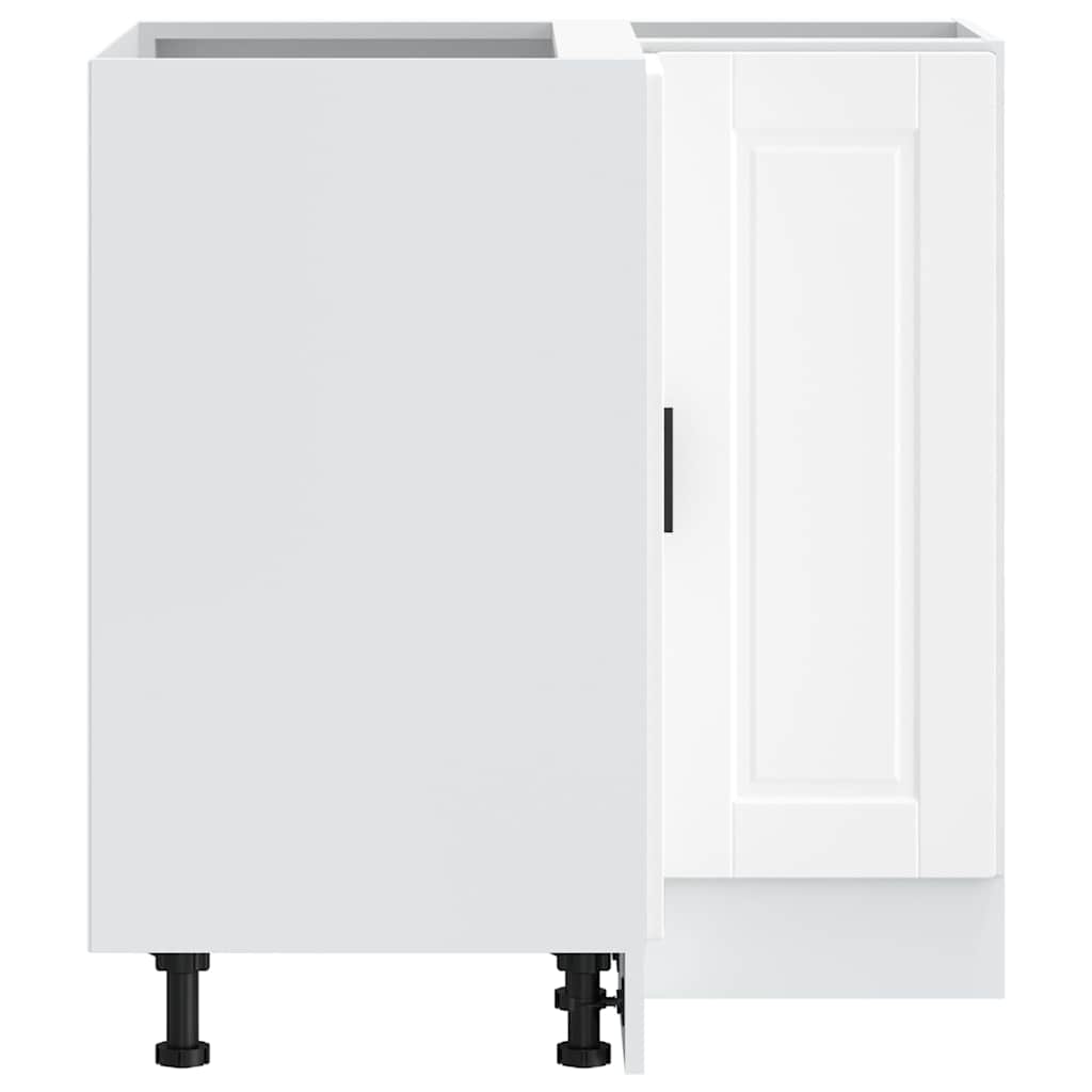 Base ad Angolo Cucina Porto Bianco in Legno Multistrato - homemem39