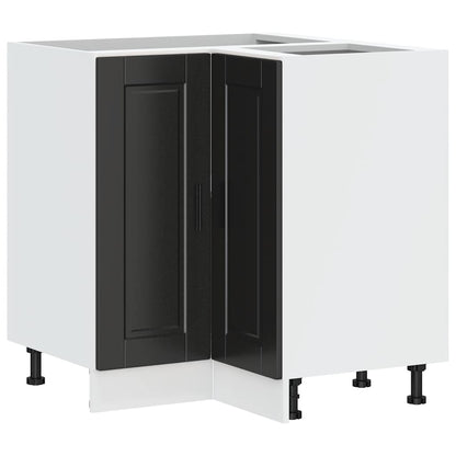 Base ad Angolo Cucina Porto Nero in Legno Multistrato