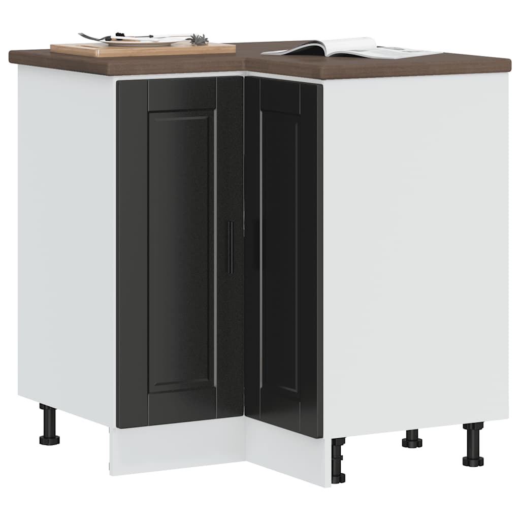 Base ad Angolo Cucina Porto Nero in Legno Multistrato - homemem39