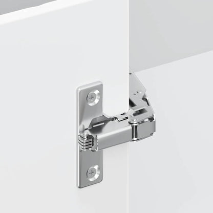 Base ad Angolo Cucina Porto Bianco Lucido in Legno Multistrato - homemem39