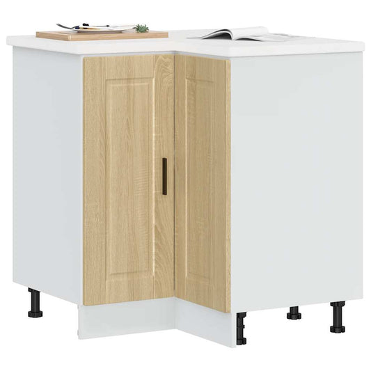 Base ad Angolo Cucina Porto Rovere Sonoma in Legno Multistrato