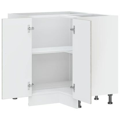 Base ad Angolo Cucina Porto Grigio Sonoma in Legno Multistrato - homemem39